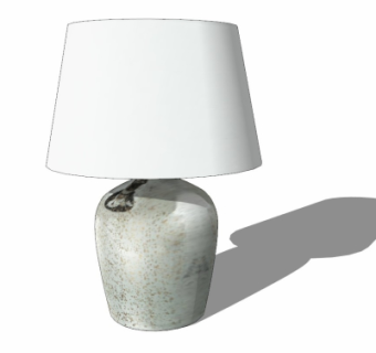 现代台灯su模型