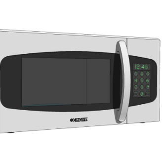 现代微波炉su模型