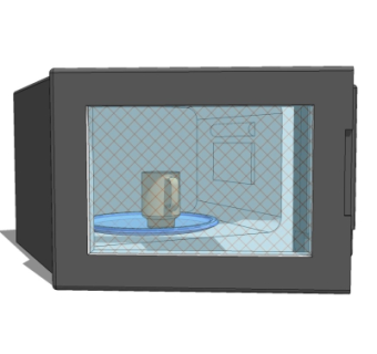 现代微波炉su模型