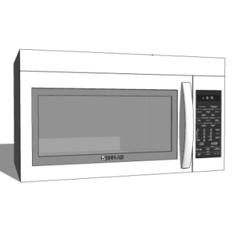 现代微波炉su模型