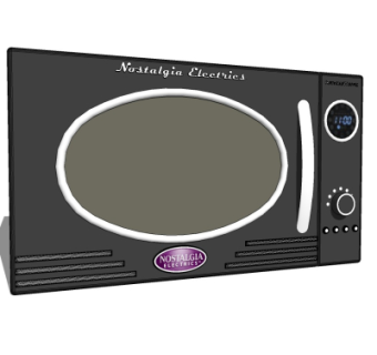 现代微波炉su模型