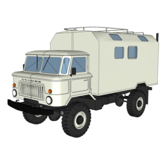 现代汽车su模型