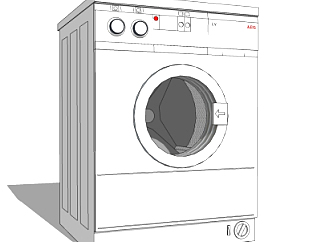 <em>现代洗衣机</em>su模型