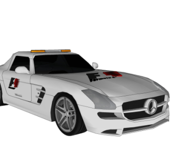 现代汽车su模型