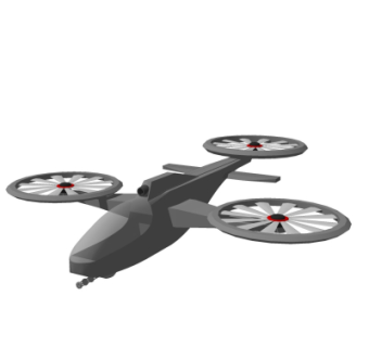 现代直升机su模型