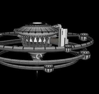 现代宇宙飞船su模型