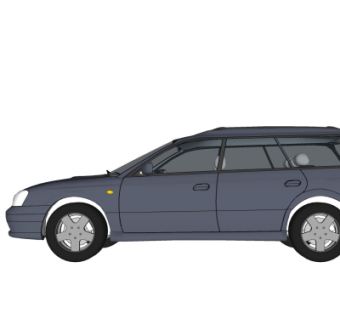 现代汽车su模型