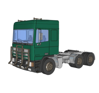 现代汽车su模型