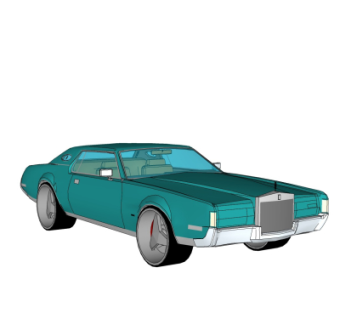 现代汽车su模型