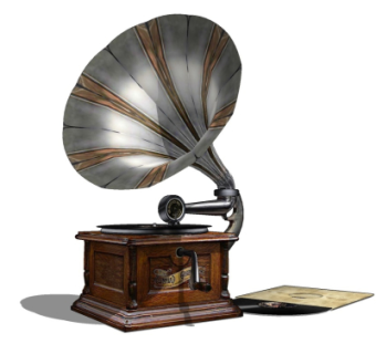 欧式唱片机su模型