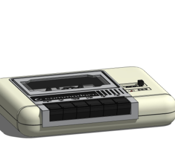 现代收音机su模型