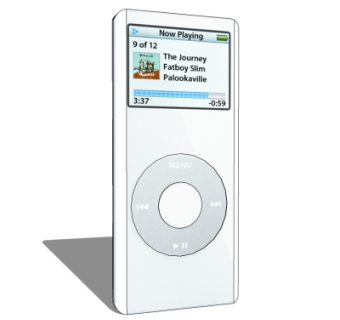 现代音乐播放器su模型