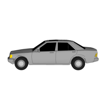 现代汽车su模型