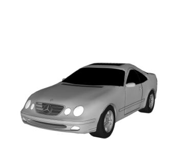 现代汽车su模型