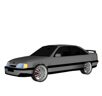 现代汽车su模型