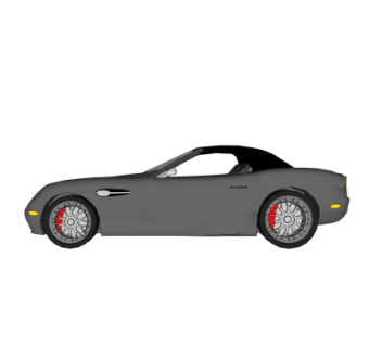 现代汽车su模型