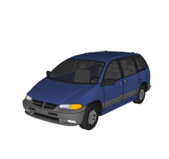 现代汽车su模型