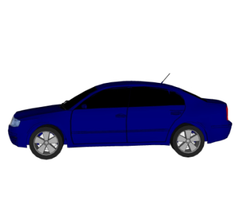 现代汽车su模型