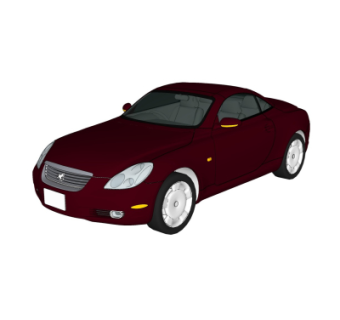 现代汽车su模型