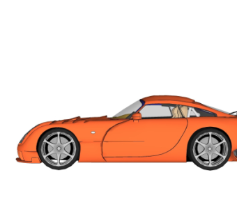 现代汽车su模型