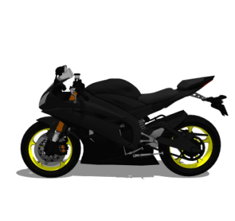 现代摩托车su模型