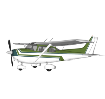 现代飞机su模型