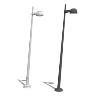 现代路灯su模型