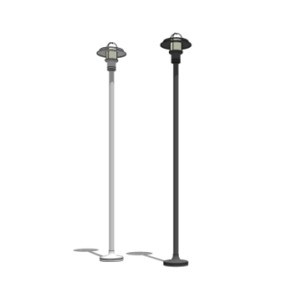 工业风路灯su模型