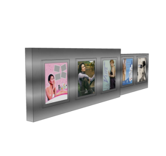 现代广告牌su模型