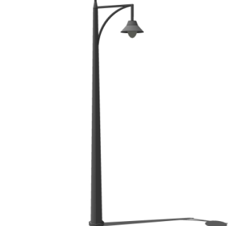 工业风路灯su模型