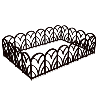 欧式金属围栏su模型