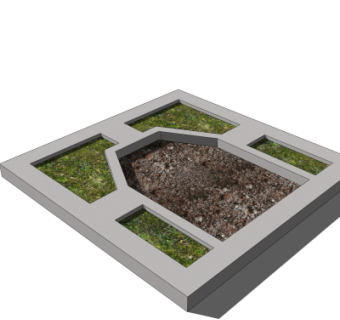 现代树池免费su模型