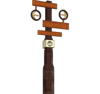 现代指示牌su模型