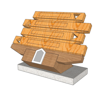 现代指示牌su模型