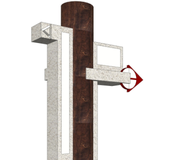 现代指示牌su模型