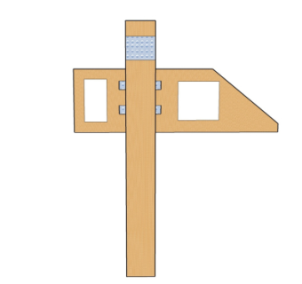 现代指示牌su模型