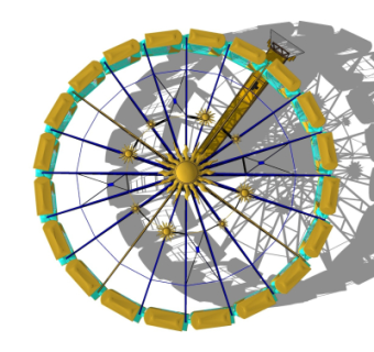 现代游乐设施su模型