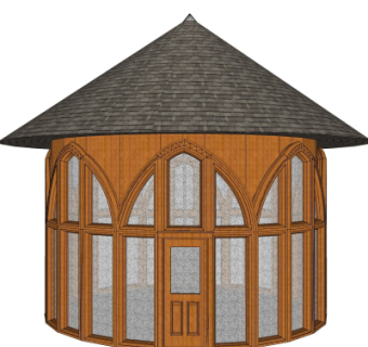 东南亚建筑su模型