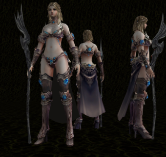 现代精灵法师su模型