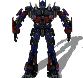 现代机器人变形金刚su模型