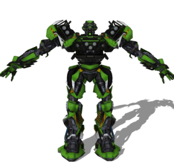 现代机器人变形金刚su模型