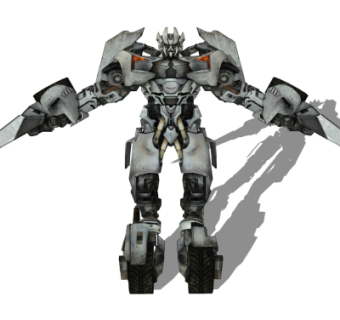 现代机器人变形金刚su模型