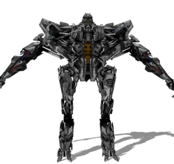 现代机器人变形金刚su模型