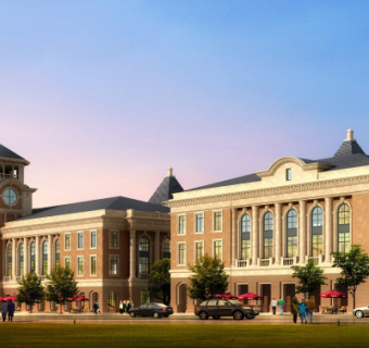 欧式办公楼su模型