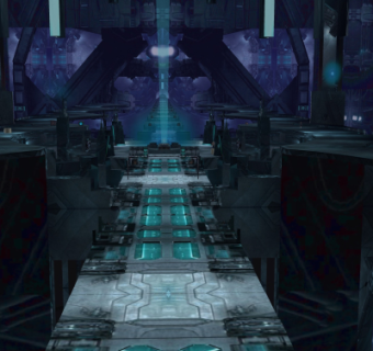 现代科幻世界建筑外观su模型