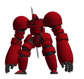 现代高达机器人su模型