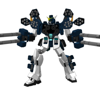 现代高达机器人su模型