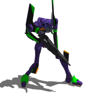 现代高达机器人su模型