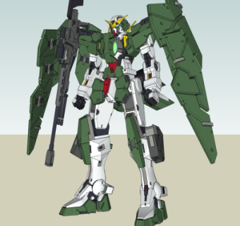 现代高达机器人su模型