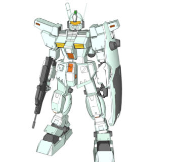 现代高达机器人su模型